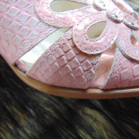 Franco Sarto Open Toe Mules (8.5) - Picture 6 of 8